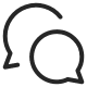 chat bubbles icon